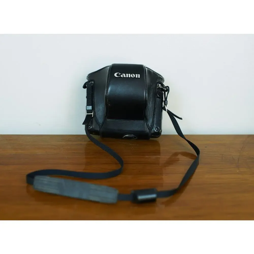 Canon AE-1 35mm Film SLR Camera w/FD 50mm 1.8 Lens | PoweWinder | Case